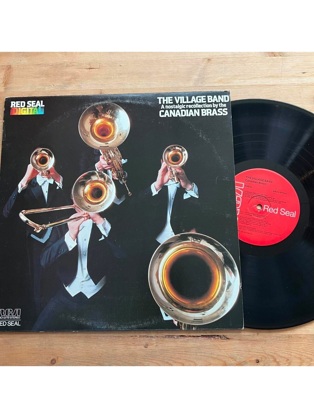 The Village Band - Canadian Brass 33rpm VG+ VR20